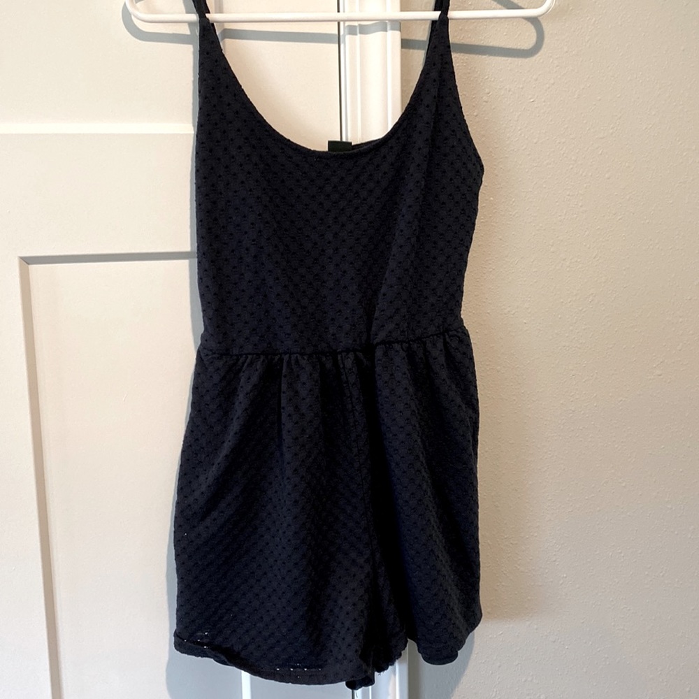 Eyelet romper
